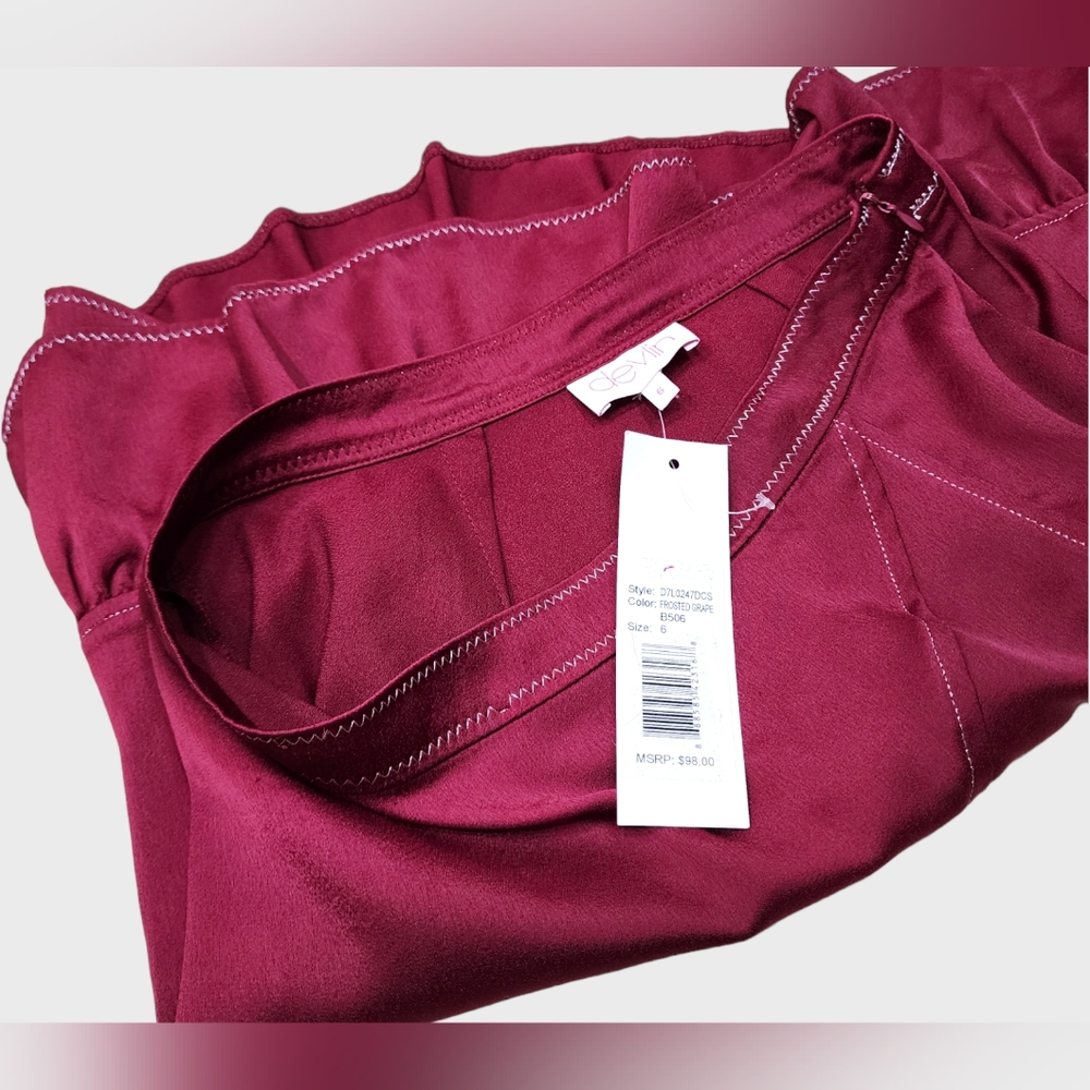 Devlin Brielle Ruffle Mini Skirt | Size 6 - Picture 7 of 12
